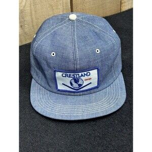 Vintage Crestland Co-op Hat/Cap Snapback Adjustable K-Products USA Farm Trucker